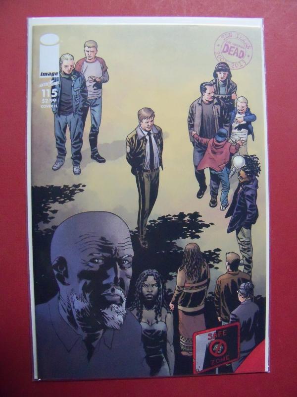 THE WALKING DEAD #115H VARIANT (9.4 or better) IMAGE COMICS