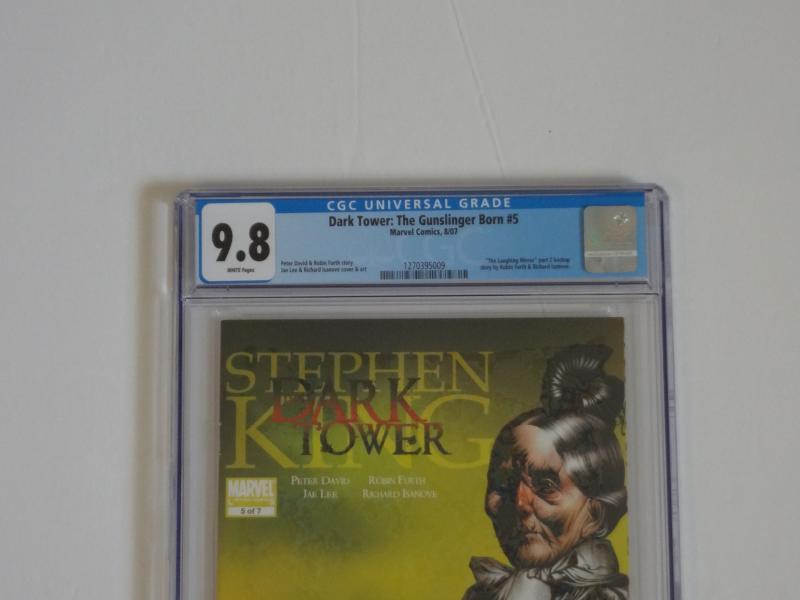 Dark Tower: The Gunslinger Born #5 CGC 9.8; Based on Stephen King book series!!