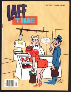 Laff Time 5/1975-Cartoons-jokes-spicy gags-Ray Cruse-Engleman-Al Ellis
