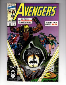 The Avengers #333 (1991) Doctor Doom Appearance!   / ECA1c