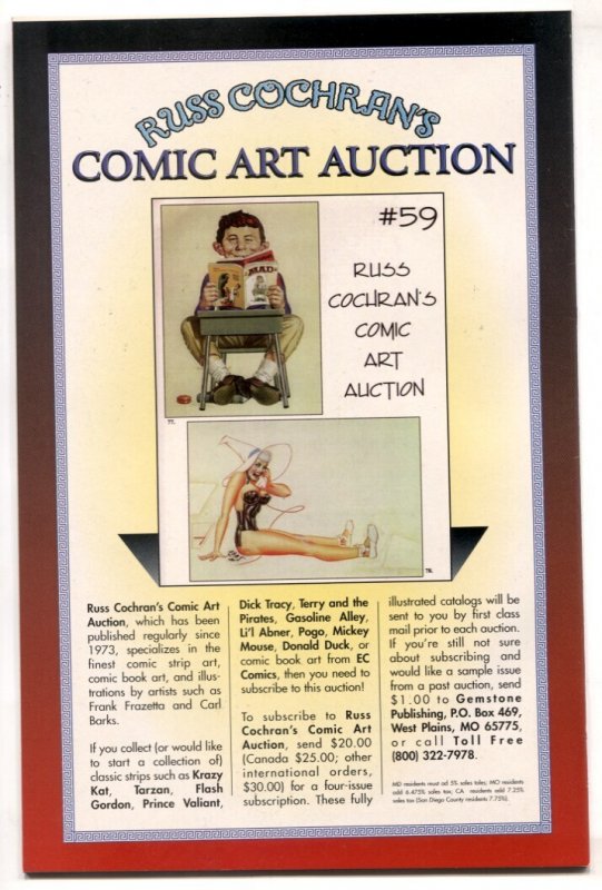 War Against Crime #4  2000 - Gemstone  -VF - Comic Book