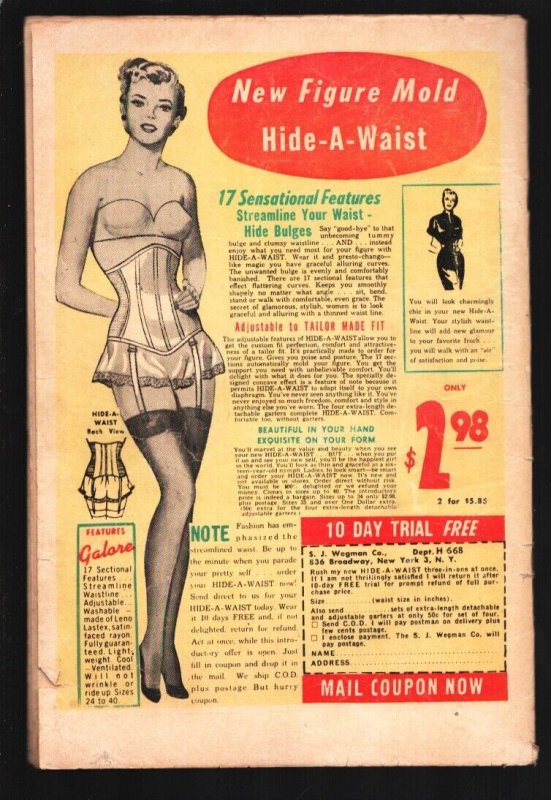 Hedy of Hollywood #50 1952-Atlas-Dan DeCarlo cover-Paper Dolls-lingerie-swims...