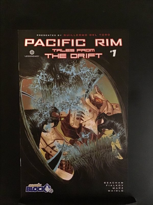 Pacific Rim: Tales from the Drift #1 Comic Block Cover (2015) Pacific Rim