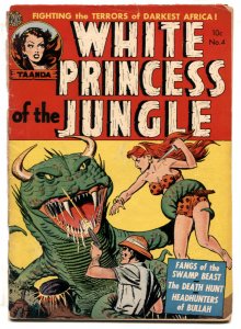 White Princess Of The Jungle #4  1952 - Avon  -FR - Comic Book