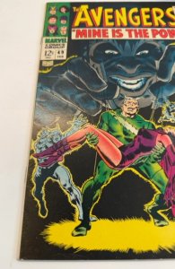 The Avengers #49 (1968)magnetos traps quicksilver/scarlet twitch