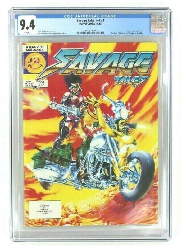 Savage Tales v2 #1 Marvel Comics Magazine CGC Grade 9.4 1st appearance THE NAM