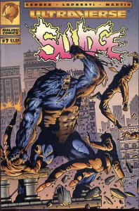 Sludge #7 VF/NM ; Malibu | Ultraverse Steve Gerber