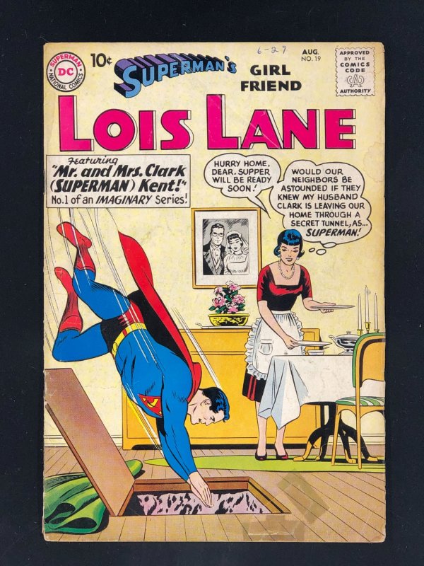 Superman's Girl Friend, Lois Lane #19 (1960) GD+ Curt Swan Cover