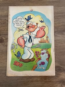 Popeye # E-2 FN- King Comic Book Environmental Careers Wildman Cover Art J925 