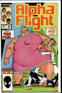 Alpha Flight #22 (1985) Alpha Flight [Key Issue]
