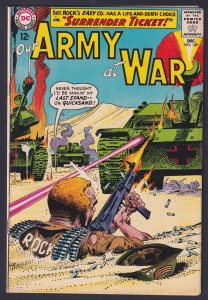 Our Army at War #149 1964 DC 4.5 Very Good+ comic
