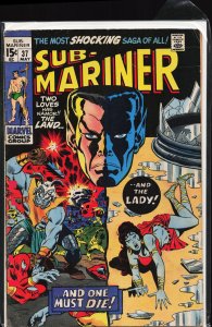 Sub-Mariner #37 (1971) Namor the Sub-Mariner