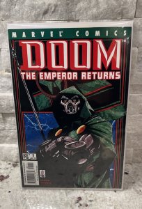 DOOM THE EMPEROR RETURNS #1 MARVEL COMICS NM