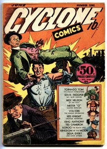 Cyclone #1  1940 - Bilbara Pub  -FN- - Comic Book