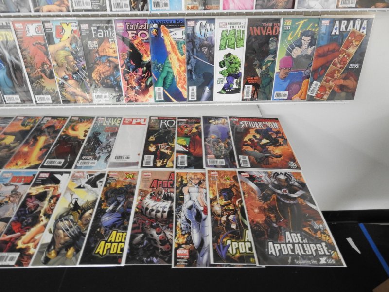 Huge Lot 160+ Comics W/ Fantastic Four, X-Men, Spider-Man+ Avg VF Condition!