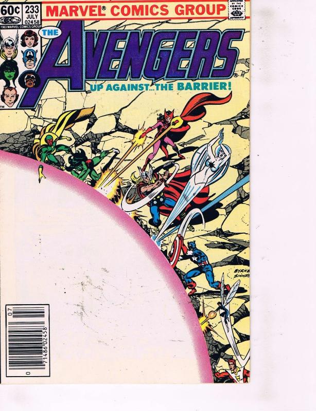 7 Avengers Marvel Comic Books # 233 234 235 236 237 238 239 Iron Man Vision MM6