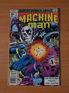 Machine Man #6 Newsstand Variant ~ VF - NEAR MINT NM ~ 1978 Marvel Comics