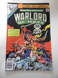 John Carter Warlord of Mars Annual #1 (1977)