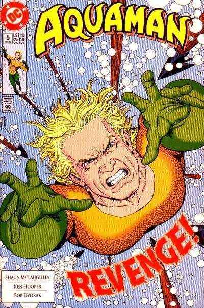 Aquaman (1991 series) #5, NM + (Stock photo)