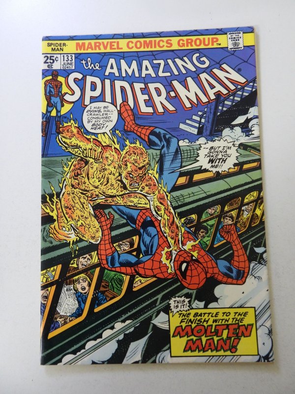 The Amazing Spider-Man #133 (1974) VF condition MVS intact