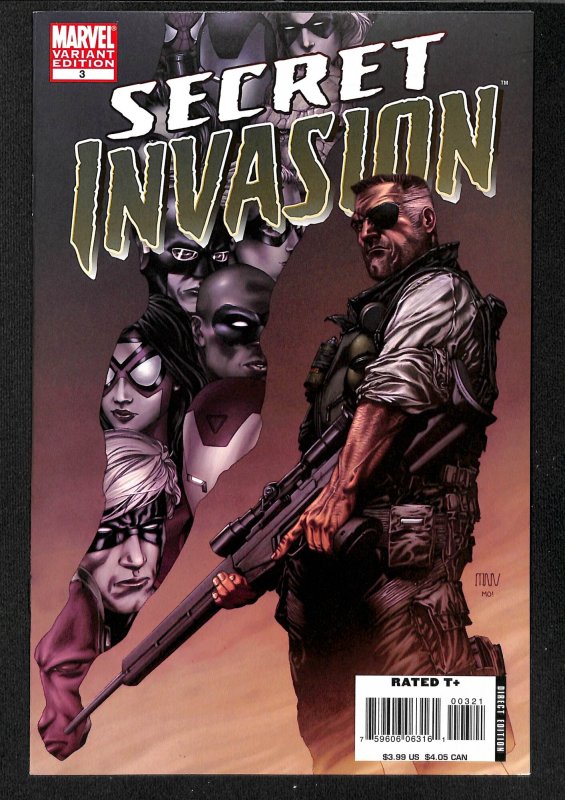 Secret Invasion #3 NM 9.4 McNiven Variant