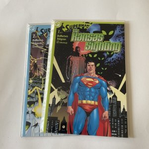 Superman Kansas Sighting 1 2 Lot Run Set Near Mint Nm Dc Comics