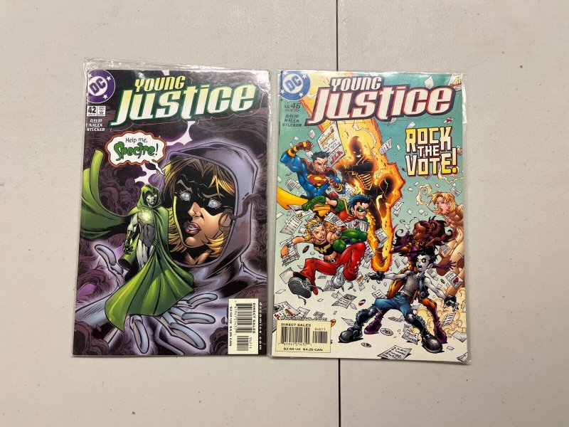 3 Young Justice DC Comics Books #42 46 48 David 13 JW12