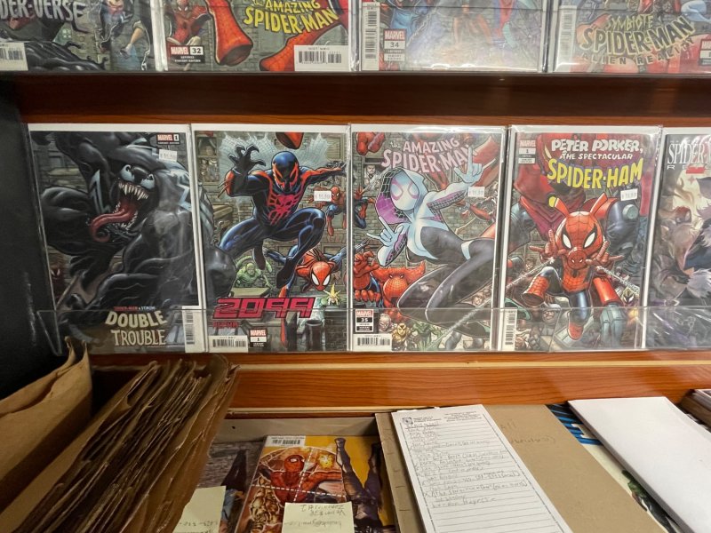 Art Adams Spider-Verse Connecting Covers set 8/8