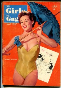 MAG: TV Girls and Gags  5/1957-cheesecake-Marla English-Bill Ward-Wenzel-4 X ...