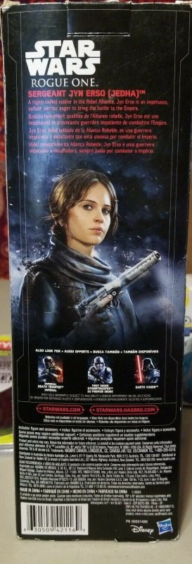 Star Wars Rogue One 12-Inch Sergeant Jyn Erso Jedha Figure