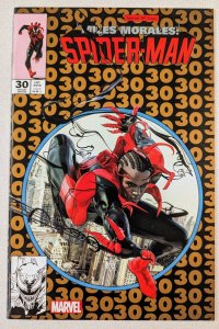 MILES MORALES: SPIDER-MAN #30 NM Mike Mayhew ASM 300 Homage Rare Gold Variant!