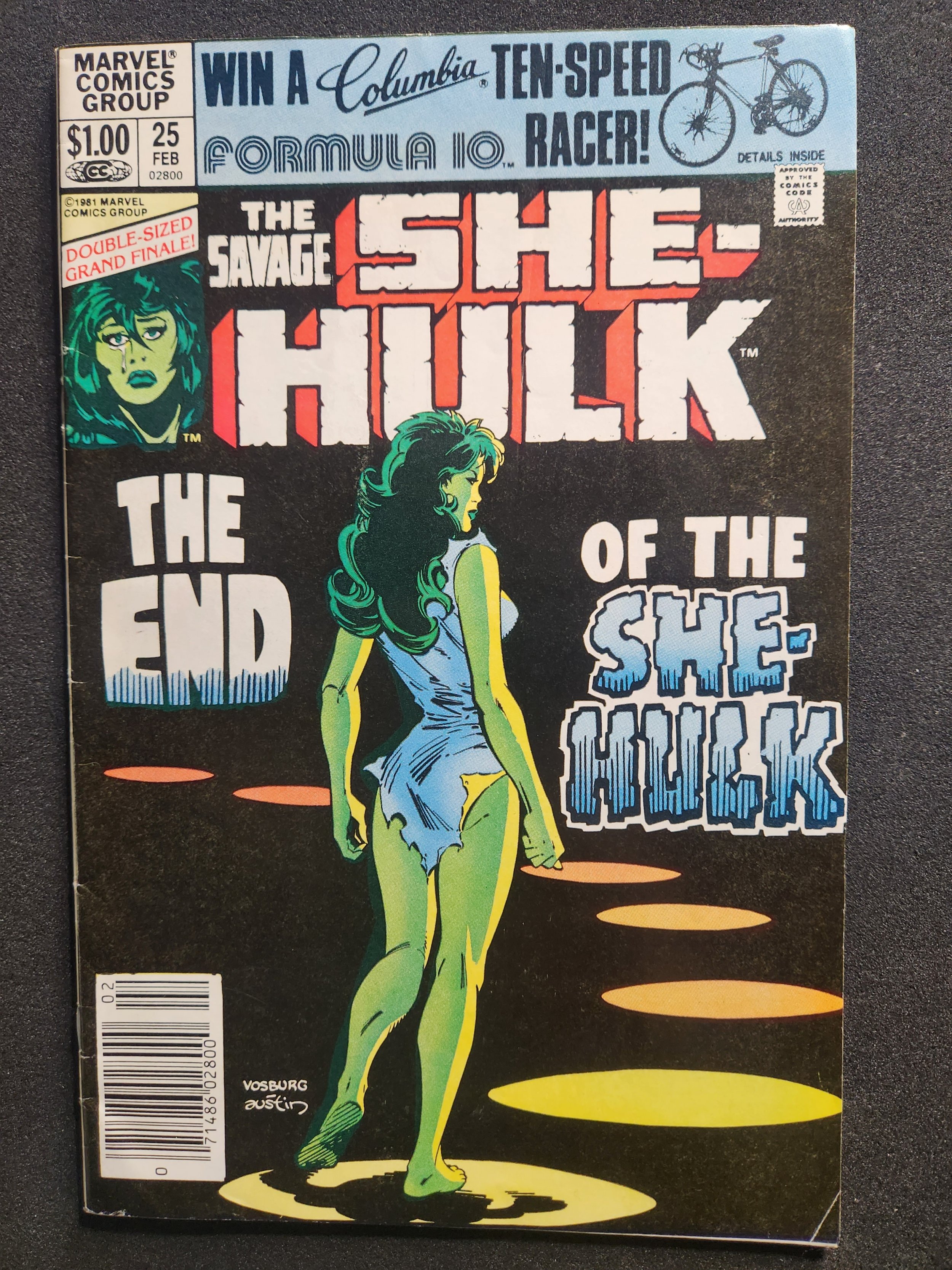 The Savage She Hulk Newsstand Edition Fn Vf Comic Books Bronze Age Marvel She