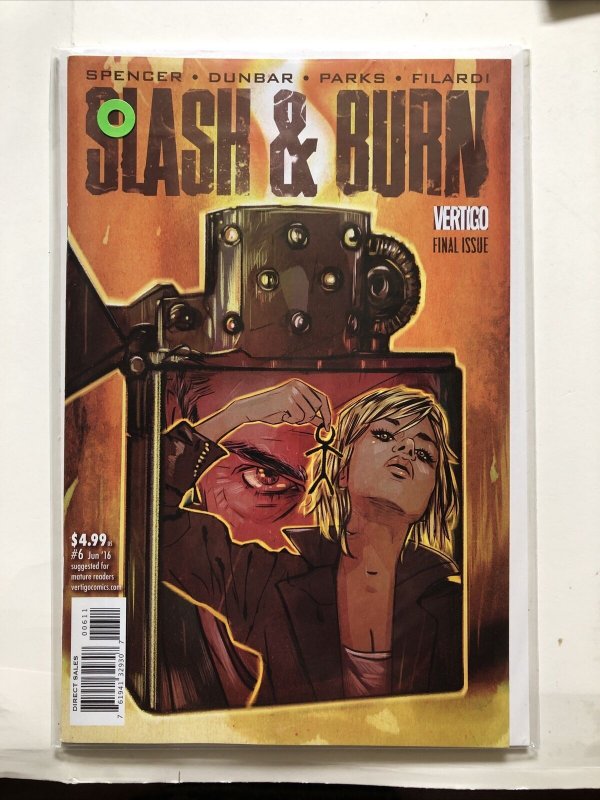 Slash and Burn (DC Vertigo 2016) Issues #2 4 5 6 Nick Spencer Lot Of 4 