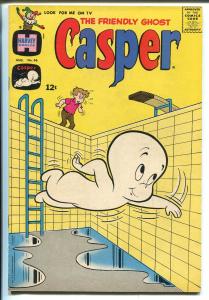 Casper The Friendly Ghost #96 1966-Harvey-simming pool cover-VF