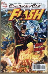 FLASH #5, NM, Brightest Day, Rogues, Renegades, 2010, more DC in store