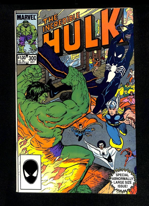 Incredible Hulk (1962) #300 Vs Spider-Man Daredevil!