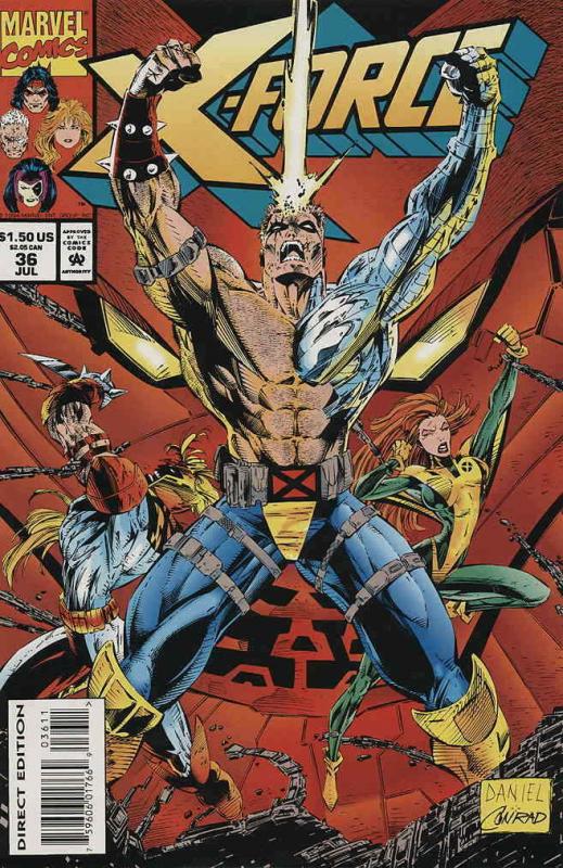 X-Force #36 VF/NM; Marvel | save on shipping - details inside