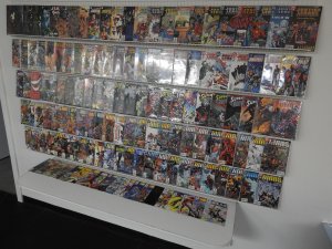 Huge Lot 130+ Comics W/ JLA, Batman, Titans run, Solar! Avg VF+ Condition!!