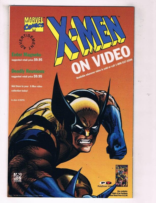 The Uncanny X-Men #299 FN Marvel Comics Comic Book Apr 1993 DE40 AD14