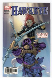 Hawkeye #8 (2003 v3) Joe Bennett Black Widow NM