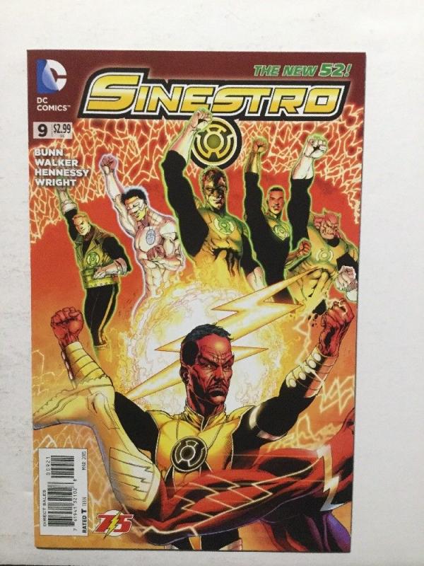 Sinestro 9 Variant Nm Near Mint