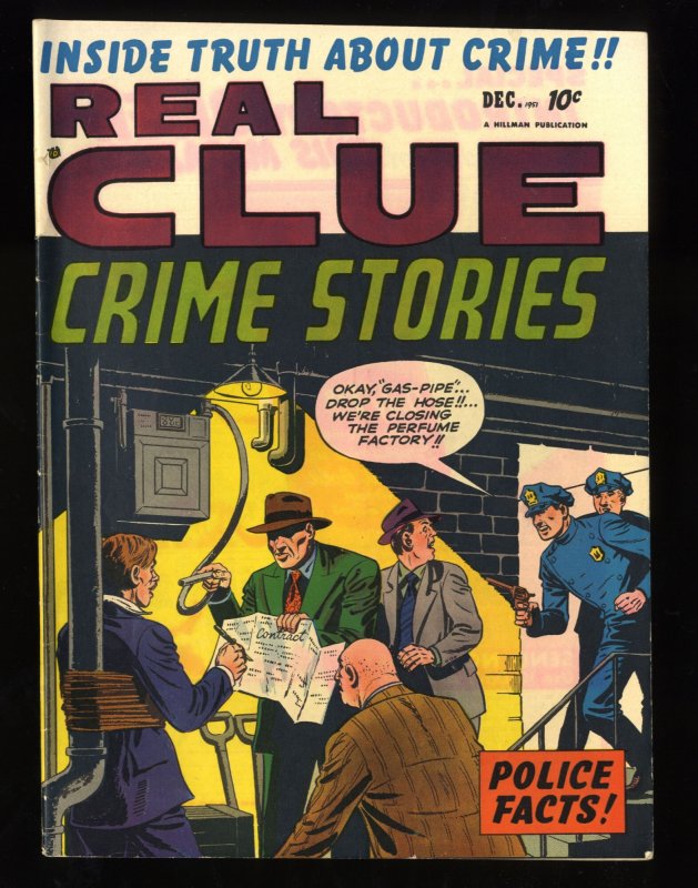 Real Clue Crime Stories #10 VG/FN 5.0 Volume #6