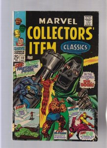 Marvel Collectors Item Classics #12 - Defeated By Doctor Doom! (5.5/6.0) 1967