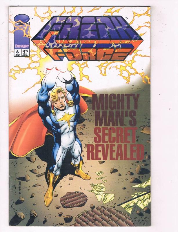 Freak Force (1993 1st Series) #6 Image Comic Book Mighty Man Origin HH3