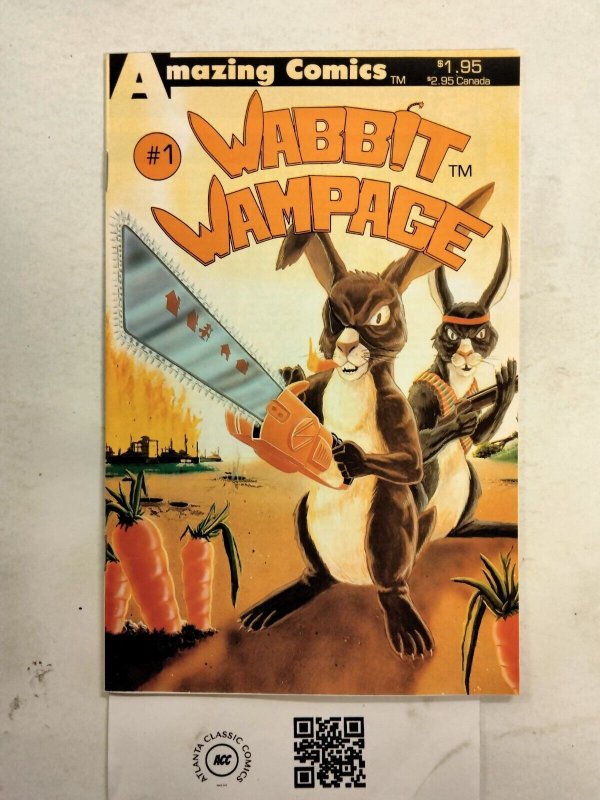 Wabbit Wampage #1 VF-NM Amazing Comic Book 16 TJ71