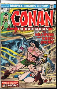 Conan the Barbarian #35 (1974) Conan