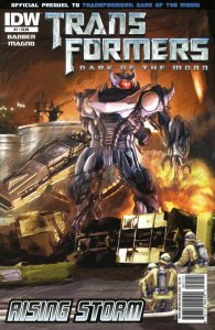 Transformers: Rising Storm #1 VF ; IDW | Dark of the Moon Prequel