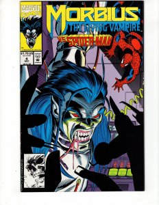 Morbius: The Living Vampire #4  (1VF/NM)Spider-Man Appearance / ID#285