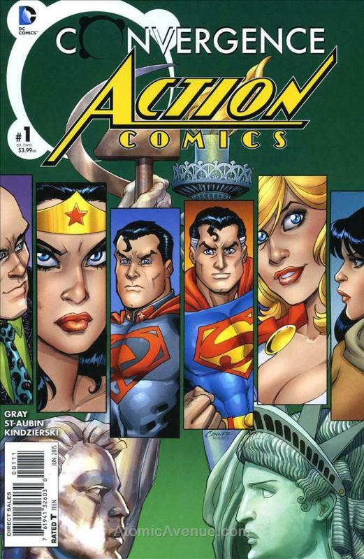 Convergence: Action Comics #1 VF; DC | save on shipping - details inside