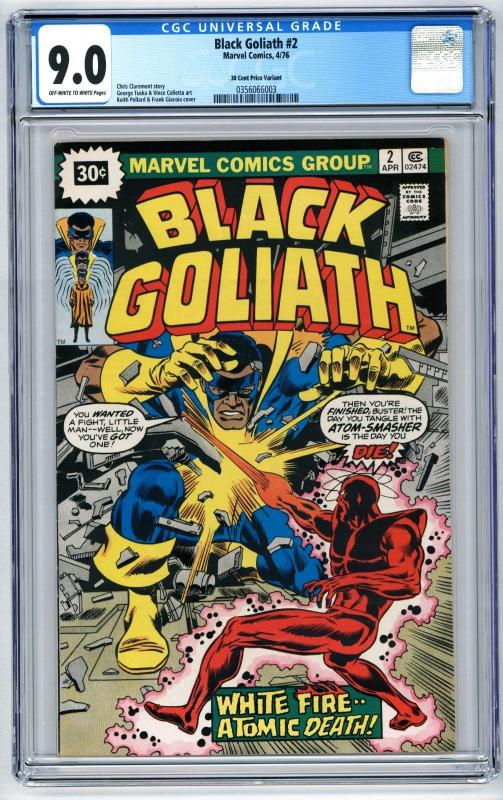 Black Goliath #2 (Marvel, 1976) CGC 9.0